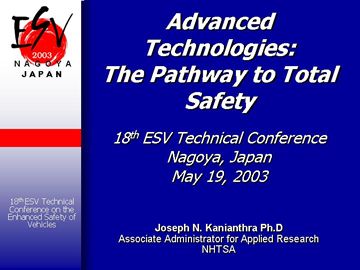 Advanced Technologies: The Pathway to Total Safety
